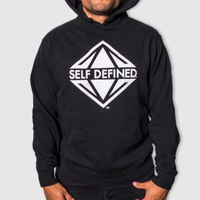 Self Defined Original Hoodie - Black