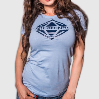 Self Defined Original Tee- Sky Blue